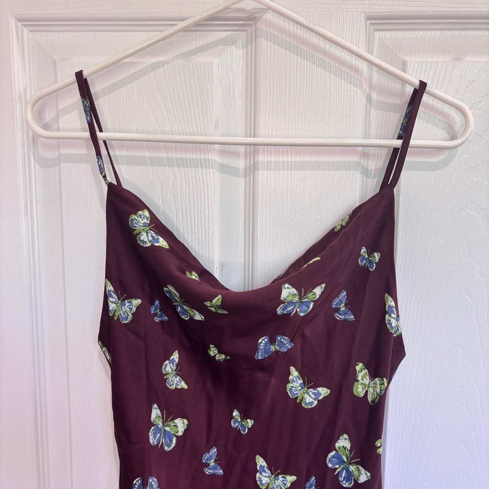 Urban Outfitters Mallory Butterfly Mini Slip Dress - Picture 6 of 11